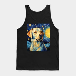 Golden Labrador Retriever Night Tank Top